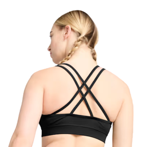 Women's <b>Cross</b> Back High Support Breathable Quick Dry Sports Bra Workout Yoga Gym Crop <b>Top</b> with Front Custom Logo OEM ODM - Product Image 2