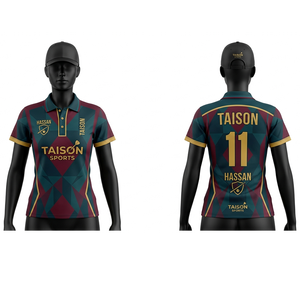 เสื้อสนุกเกอร์หญิง 160 GSM โพลีเอสเตอร์พรีเมียม ระบายอากาศได้ดี ดีไซน์สีชมพู-น้ำเงิน แบบแผง  รับสกรีนโลโก้  ทรงพอดีตัวเพื่อประสิทธิภาพสูง - Product Image 3