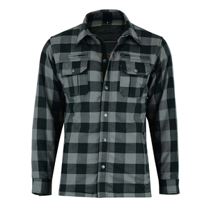 Chemise en flanelle classique pour homme, unisexe, décontractée, à boutons, manches longues, en coton, à carreaux, confortable, pour l'intérieur et l'extérieur. - Product Image 6