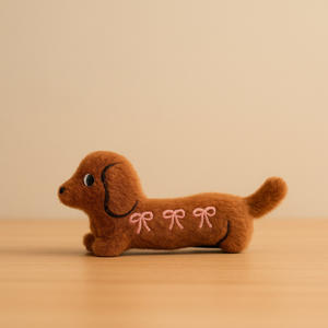 Simpatico bassotto cucciolo bambola di simulazione personalizzata animale peluche peluche cotone cane PP farcito regalo per bambini - Product Image 6