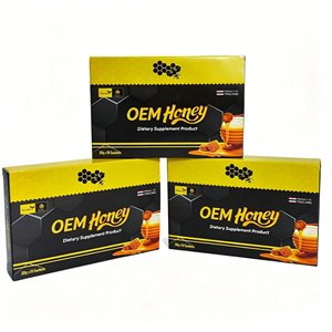 น้ำผึ้งดำ OEM กล่องบรรจุภัณฑ์แบบซอง 20 กรัม รสหวานนุ่มเข้มข้น บรรจุกล่อง แพ็คเกจจิ้งแบบกำหนดเองสำหรับแบรนด์ส่วนตัว - Product Image 3