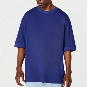 เสื้อยืดโอเวอร์ไซส์ผู้ชายสไตล์ใหม่ ระบายอากาศดี ขายดี ผ้าไม่ยับ - Product Image 3