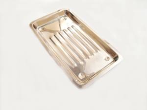 Bandeja de acero inoxidable de alta calidad para raspadores dentales, caja de almacenamiento de instrumentos, autoclavable manualmente, para uso quirúrgico, con certificación CE, para uso médico, Java - Product Image 3