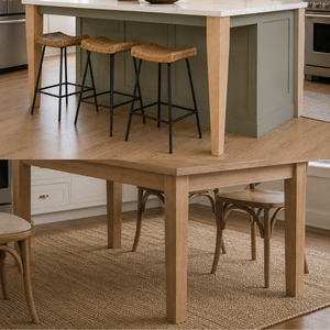 Pieds carrés coniques en bois massif non finis pour îlot de cuisine, table, armoire, comptoir, colonnes de support, poteau en bois massif - Product Image 3