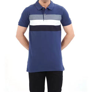 Camisa Polo Personalizada para Hombre, Tela de Poliéster y Elastano de Alta Calidad, Manga Corta, Lisa, Uniforme de Golf, Talla Grande, Cómoda - Product Image 4
