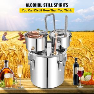 Distillatore Elettrico in Acciaio Inossidabile da 50L (13.2 Galloni) con Tubo in Rame e Termometro per Distillazione Domestica di Alcol e Acqua, Alimentazione Indipendente - Product Image 2