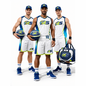 Conjunto de Camiseta y Pantalones Cortos de Baloncesto Profesional con Material Deportivo Ligero, Cómodo y Duradero, Calidad Premium - Product Image 2