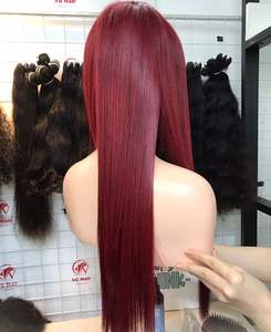 VQHAIR superventas pelucas de cabello humano vietnamita superior sedoso hueso liso estilo recto precio competitivo al por mayor y al por menor - Product Image 5