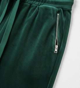 Survêtement d'hiver sportif pour femme en velours uni, coupe-vent, respirant, écologique, léger, séchage rapide, longueur intégrale - Product Image 3