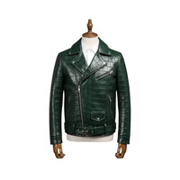 Nouvelle veste d'hiver décontractée pour homme en cuir double face imperméable et respirante de haute qualité entièrement personnalisable