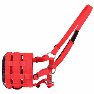 Custom-Fit <b>Horse</b> <b>Muzzle</b> Lightweight Adjustable Design With Soft Padding for Grazing Safety and Daily Wear - Product Image 5