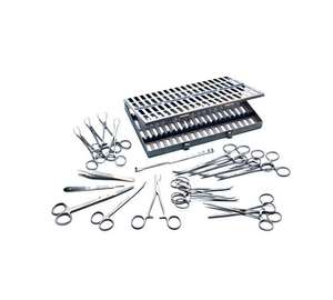 Kit de chirurgie majeure, boîte de chirurgie mineure, instruments chirurgicaux de base, ensemble de chirurgie mineure / 13 pièces, boîte de kit de base par Dentavex - Product Image 1