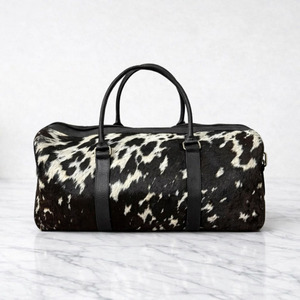 Sacs de voyage en cuir de vachette véritable, fournisseur en gros, logo personnalisé, fabricant OEM, qualité supérieure, sacs de voyage d'exportation à vendre - Product Image 1