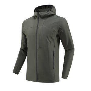 เสื้อแจ็คเก็ตแขนยาวลำลองสำหรับผู้ชายแบบกันลม - Product Image 3