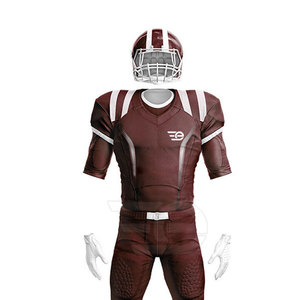 Modern American Football Uniform Custom Short Sleeve Lightweight Player Team Training Sports Gear Men - Product Image 4