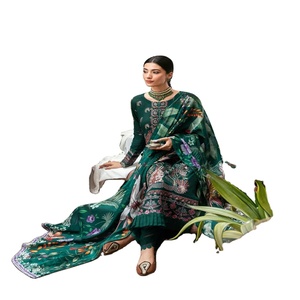 Venta al por mayor Heavy Designer Ramsha Collection 3 piezas Maxi Suits Original Brand Lawn para ropa paquistaní e India - Product Image 1