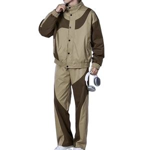 Ensembles coupe-vent multicolores pour hommes les plus vendus en tissu 100% nylon, décontractés et pour l'extérieur - Product Image 2