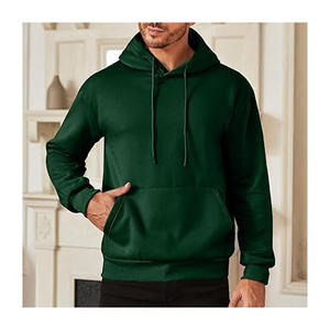 Vente chaude : Sweats à capuche unis épais personnalisables pour hommes, en molleton, pour le sport et la gym, vente en gros et prix abordable - Product Image 2