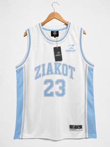 Maillot de basket authentique rétro personnalisé blanc-vert-jaune or, le plus vendu en gros directement de l'industrie - Product Image 5