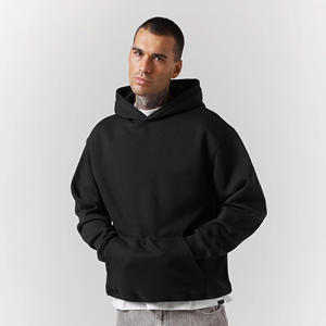 Sudadera con Capucha Extra Grande para Hombre, 100% Algodón, Estilo Francés, Hip Hop, Streetwear - Product Image 2