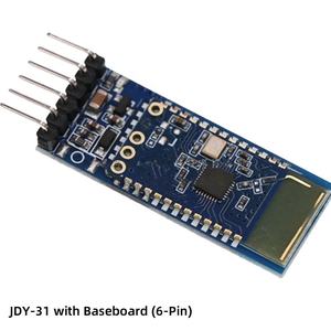 FYX Stock JDY31 <span class=keywords><strong>BT</strong></span> Kit de module adaptateur série remplacer HC05 <span class=keywords><strong>HC06</strong></span> esclave avec plinthe 4Pin 6Pin en-tête - Product Image 2