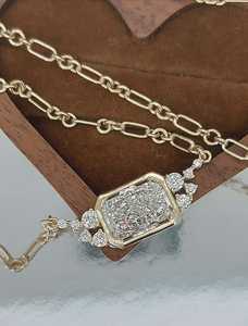 Collier pendentif tendance en argent sterling 925 avec moissanite taille radiant 1,50 carat sertie clos, cadeau de luxe pour femme, idéal pour fiançailles et soirées - Product Image 5