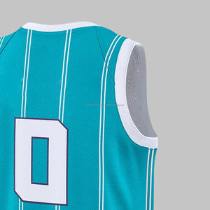 OEM camisetas de baloncesto personalizado equipo juvenil conjunto diseño transpirable al por mayor personalizado jóvenes baloncesto uniformes sublimación cesta - Product Image 6