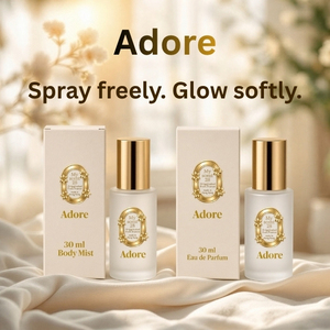 น้ำหอม Adore by My Scent 28 ขนาด 30 มล. โอ เดอ ปาร์ฟูม และบอดี้มิสต์สำหรับผู้หญิง กลิ่นหอมหรูหราจากดอกมะลิ กุหลาบ และผลไม้  นำเข้าจากฝรั่งเศส - Product Image 6