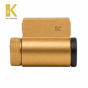 Cylindre de serrure de porte personnalisé en laiton, 5 goupilles avec gorge SC, noir mat, sécurité renforcée - Product Image 5