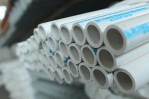 Tuyau PVC agricole et domestique 63 mm (2 pouces) longueur 3 m 2,5 kg, raccord à souder par solvant, extrémité plate, léger, pour alimentation en eau - Product Image 6