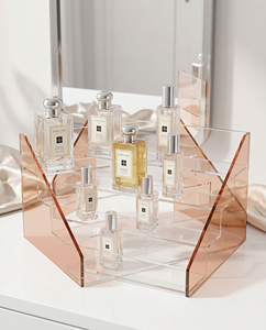 Présentoir de Maquillage et de Parfums Moderne et Élégant en Acrylique – Écologique, Pré-assemblé pour une Conception Efficace - Product Image 6