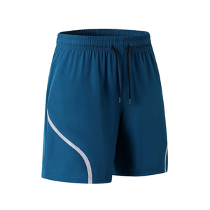 Premium Quality <b>Combed</b> Cotton Smart Casual Men Shorts Custom Logo Classic Fit Solid High Street Style Elastic Waist - Product Image 4
