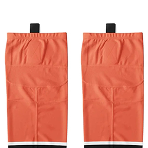 OEM/ODM Custom Team Logo Printed Plus Size Sublimated Elastic Cuff Ice Hockey <b>Socks</b> Breathable Stretch Polyester Sports Wear - Product Image 6