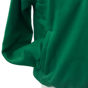 Sweat-shirt à demi-zip vert AKA Sorority Inc pour femme, avec lettres grecques, qualité supérieure, haut décontracté et sportif - Product Image 3