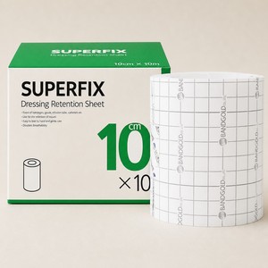 Fournitures médicales générales Superfix, ruban adhésif non tissé pour fixation, 10 cm x 10 m, fournitures médicales - Product Image 5