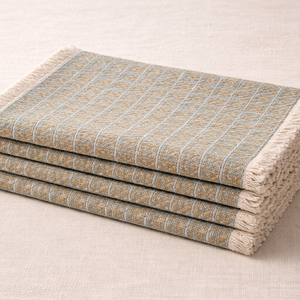 Sustainable Cotton Table Mat Eco Friendly For Dining | <b>Placemat</b> Washable Reusable Durable Home Commercial Custom Logo Table Mats - Product Image 5