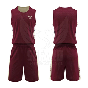 Uniforme de Baloncesto Reversible de Diseño Único, Servicio OEM, Venta Caliente - Product Image 2