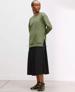 240GSM Sweatshirts à capuche pour femmes avec impression personnalisée de haute qualité Badge à col rond Vêtements de sport Pullover Oversized Casual Sweatshirts - Product Image 4