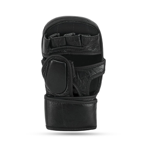 ถุงมือ MMA หนังวัวแท้แบบครึ่งนิ้ว สำหรับมวยไทย ซ้อมทราย UFC และชกมวย - Product Image 4