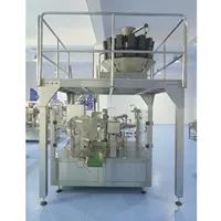 Machine d'emballage automatique rotative pour sachets préformés pour noix/haricots/bonbons, noix de pécan décortiquées SD-B01