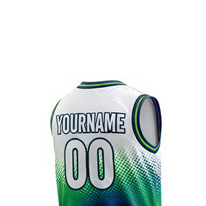 Uniforme de basket-ball personnalisé, maillot sublimé de qualité supérieure, vêtements de sport d'équipe OEM, taille adulte unisexe, respirant, séchage rapide - Product Image 6