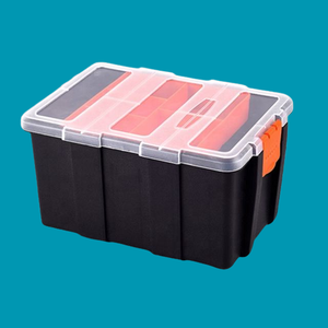 VIET PLASTICS <b>Foldable</b> Waterproof Heavy Duty Plastic <b>Crate</b> 66L Virgin Material for Warehouse Storage Reusable Transport - Product Image 5