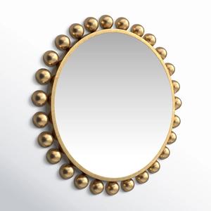 Espejo Decorativo de Pared de Lujo con Diseño de Rayos de Sol Dorados, Espejo de Vanidad para Colgar en la Pared, Espejo para Sala de Estar - Product Image 5