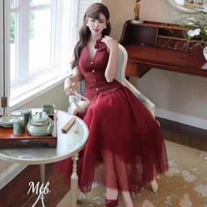 Ensemble deux pièces d'été pour femmes, vêtements confortables, mode naturelle, lavables, emballage personnalisé, fabriqué au Vietnam. - Product Image 4