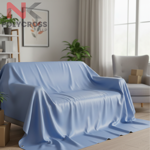 Bâche en PE légère 50 GSM en rouleau, imperméable et résistante aux UV, pour serres, stockage extérieur et applications de transport - Product Image 1