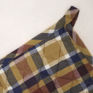 Woven Fabric Made Yarn Dyed Pot Holder <b>Kitchen</b> Accessories 100% Cotton Canvas, Recycled Cotton Pot Holders Supplier in India - Product Image 4