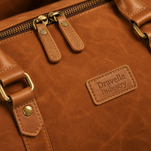 Custom <b>Waxed</b> <b>Canvas</b> Duffle <b>Bag</b> Manufacturer Leather Trim Travel Weekender Gym Duffel <b>Bag</b> OEM Wholesale Supplier - Product Image 3