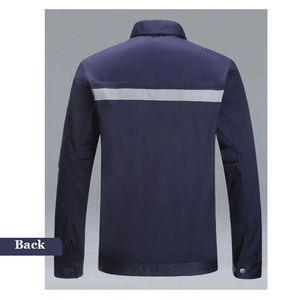 Chemises de sécurité respirantes à manches longues haute visibilité personnalisées, grandes tailles, vêtements de travail, haute réflectivité, prix bas - Product Image 2