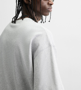 Nouveaux T-shirts pour hommes 2026 personnalisés imprimés DTG, respirants, 100 % coton épais, style hip-hop de luxe pour hommes - Product Image 4