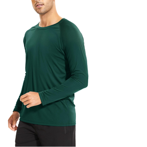 Camiseta de punto 100% algodón para hombre, cuello redondo, ligera, de secado rápido, estilo oversize, para senderismo, con característica antiarrugas, novedad única. - Product Image 1
